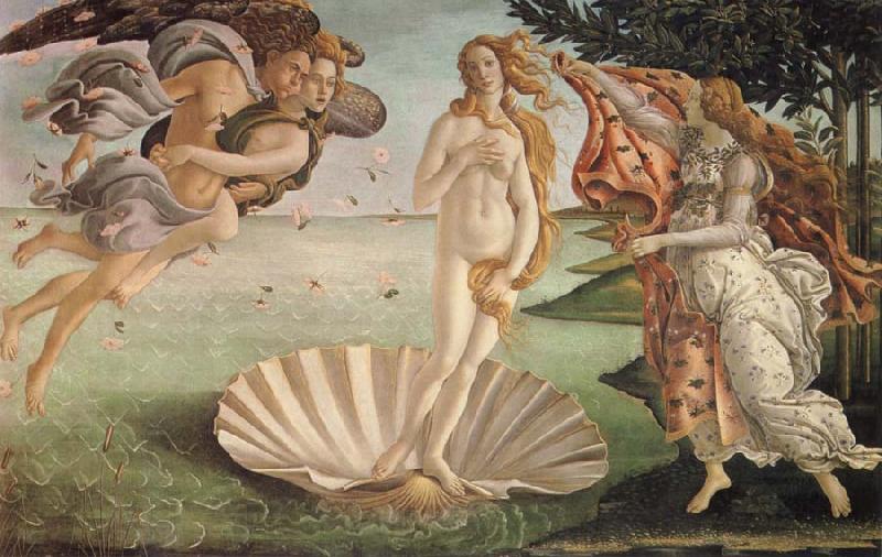 Sandro Botticelli The Birth of Venus Norge oil painting art